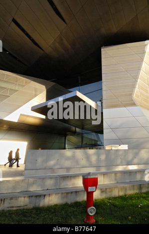 BMW Welt, BMW-Welt, Verteilung und Discovery Center, München, Bayern, Deutschland, Europa Stockfoto