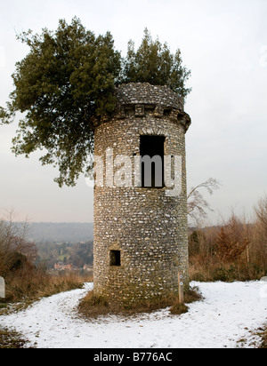 Der Turm Boxhill Surrey UK Europa Stockfoto