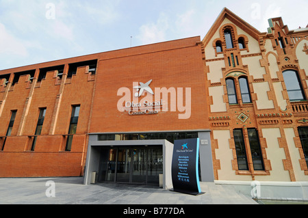 Eingang, CosmoCaixa, Museu De La Ciencia, Science Museum, Barcelona, Katalonien, Spanien, Europa Stockfoto