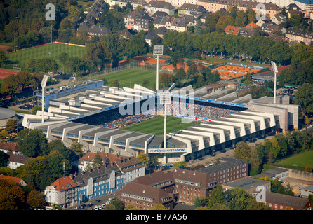 Luftaufnahme, Ruhrstadion, RewirpowerSTADION, VfL Bochum, Bochum, Ruhr district, North Rhine-Westphalia, Deutschland, Europa Stockfoto