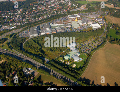 Luftbild, Ruhrpark, Aquadrom Kornharpen, shopping Center, Bochum, Ruhr District, North Rhine-Westphalia, Deutschland, Euro Stockfoto