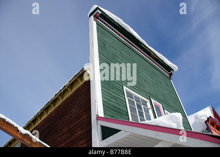 Main Street Crested Butte Stockfoto