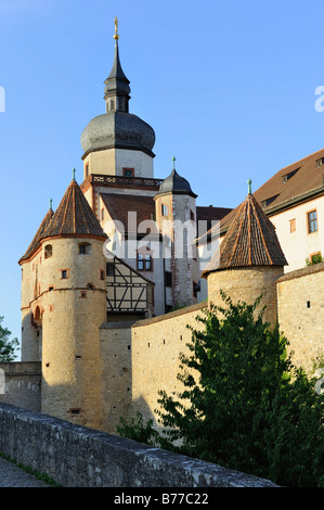 Festung Marienberg in Würzburg, senken Sie Franconia, Bayern, Deutschland, Europa Stockfoto