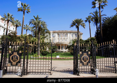 Museum Musée Massena Nizza, Alpes-Maritimes, Provence-Alpes-Cote d ' Azur, Südfrankreich, Frankreich, Europa Stockfoto