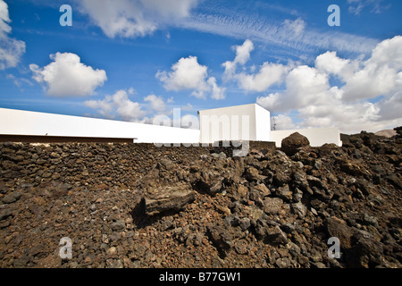 Centro de Visitantes Timanfaya Lanzarote Stockfoto