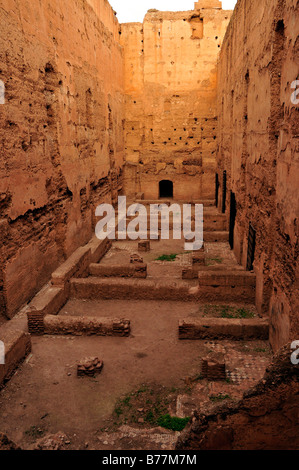 Baadi Palace, Marrakesch, Marokko, Afrika Stockfoto