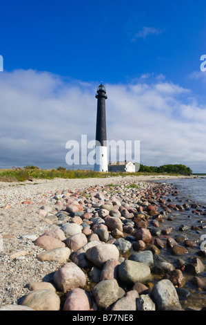 Leuchtturm, Saeaere, Saaremaa, Baltic Sea Island, Estland, Baltikum, Nordosteuropa Stockfoto