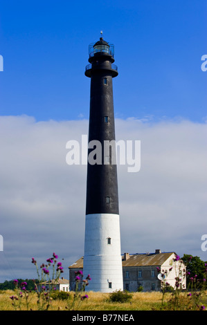 Leuchtturm, Saeaere, Saaremaa, Baltic Sea Island, Estland, Baltikum, Nordosteuropa Stockfoto