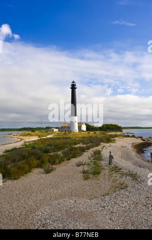 Leuchtturm, Saeaere, Saaremaa, Baltic Sea Island, Estland, Baltikum, Nordosteuropa Stockfoto