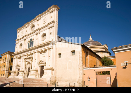 Basilika San Bernardino, L´Aquila, Abruzzen, Abbruzzi, Italien, Europa Stockfoto