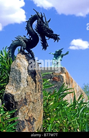 Architektur im Taliesin West Scottsdale in der Nähe von Phoenix Arizona Stockfoto