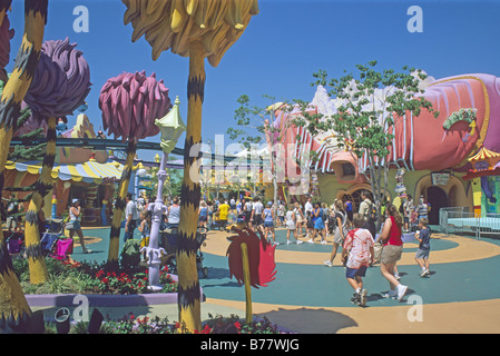 Seuss Landing Inseln von Abenteuer Universal Studios Orlando Florida Stockfoto