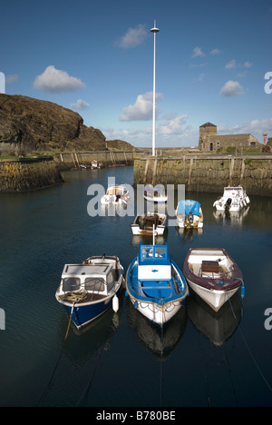 Amlwch Hafen, Anglesey, Nordwales. Stockfoto