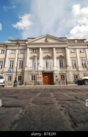 Reste des Warschauer Uprasing von 1944 gegen die Nazi-Besatzung. Ehemaligen Aufständischen Krankenhaus auf 7 Dluga Straße. Stockfoto