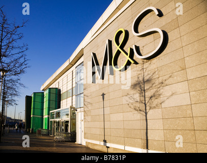 Spencers Shop Braehead Glasgow markiert. Stockfoto