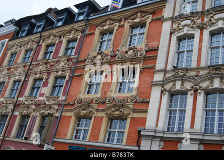Place du General de Gaulle Lille Frankreich Stockfoto