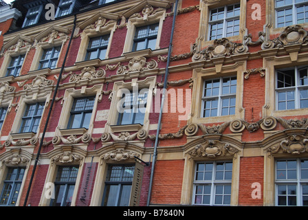 Place du General de Gaulle Lille Frankreich Stockfoto