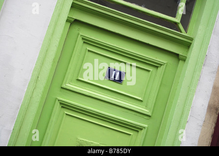 Tür mit nr 11 Lille Frankreich Stockfoto