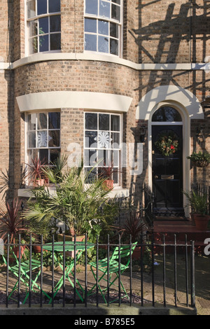 Blick auf den Vale Square, Ramsgate. In Anlehnung an die typischen Londoner georgischen Plätze. Stockfoto