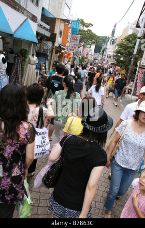 Harajuku Shopper, Tokyo-Japan Stockfoto