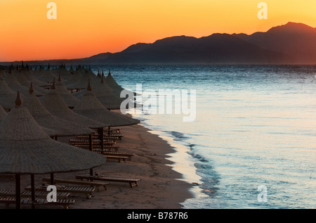 Sonnenaufgang in Sharm el Sheikh Ägypten Stockfoto