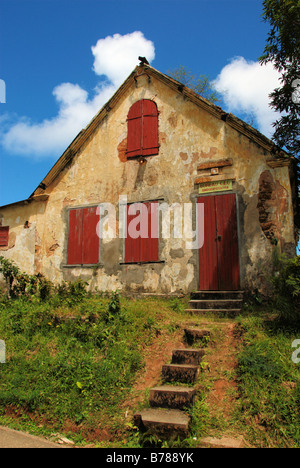 Alten Gebäude auf der Insel Ile Sainte Marie, Madagaskar Stockfoto