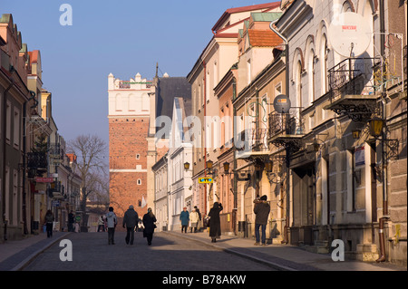 Alte Stadt Sandomierz Polen Stockfoto