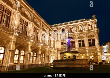 Staatsoper, Staatsoper, Wien, Österreich, Europa Stockfoto