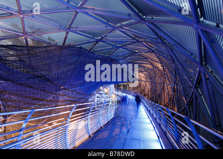 Murinsel, Murinsel am Fluss Mur, Graz, Steiermark, Austria, Europe Stockfoto