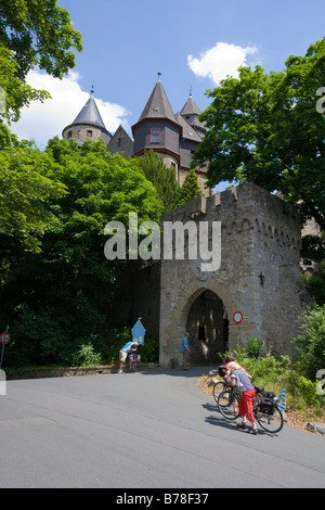 Schloss Braunfels, Braunfels, Hessen, Deutschland, Europa Stockfoto