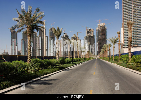 Entwicklungsgebiet Al Wasl in Dubai, Vereinigte Arabische Emirate, Vereinigte Arabische Emirate, Naher Osten Stockfoto