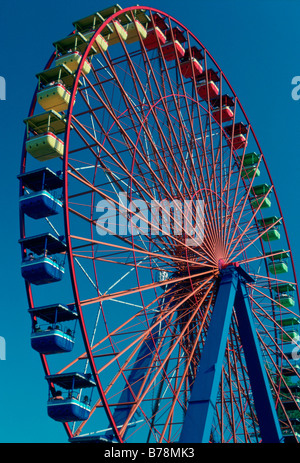 Riesenrad im Cedar Point Vergnügungspark in Cedar Point, Ohio Stockfoto