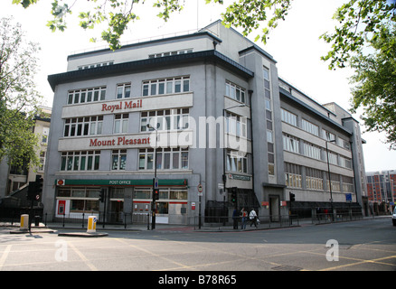 Allgemeine Ansicht GV der Royal Mail Mount Pleasant Sortierung Büro in London England UK Stockfoto