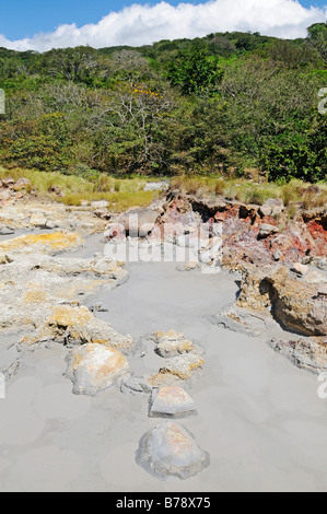 Vulkanische Hebungen in Rincon De La Vieja Nationalpark, Costa Rica, Zentralamerika Stockfoto