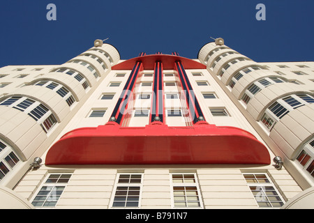 Art Deco Beresford Apartmentgebäude, Glasgow, Schottland, Großbritannien Stockfoto