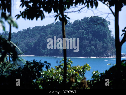 Nationalpark Manuel Antonio in Costa Rica Stockfoto