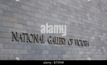 National Gallery von Victoria, Melbourne, Australien Stockfoto