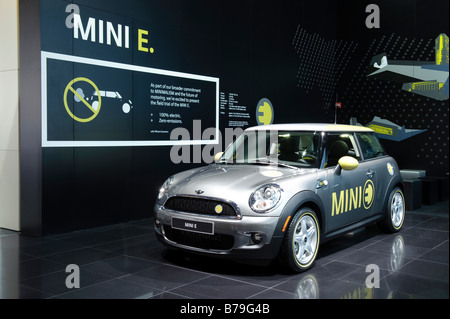 MINI E-Elektro-Auto auf der North America International Auto Show 2009 Stockfoto