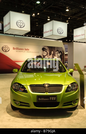 Brilliance FRV auf der 2009 North American Auto Show in Detroit Michigan/USA. Stockfoto