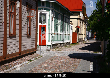 Finnland Altstadt von Rauma Stockfoto