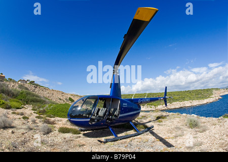 Hubschrauber R44 Stockfoto