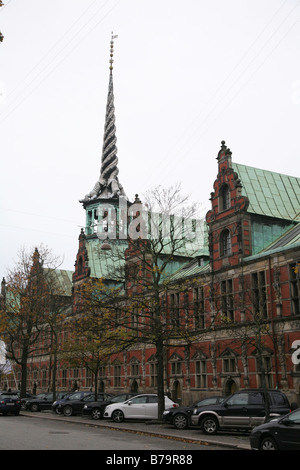 Holmens Börse. Kopenhagen, Dänemark. Europa. Stockfoto