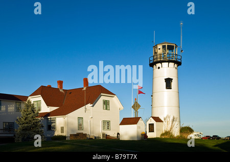 Chatham-Licht, Chatham, Cape Cod, Massachusetts, USA Stockfoto