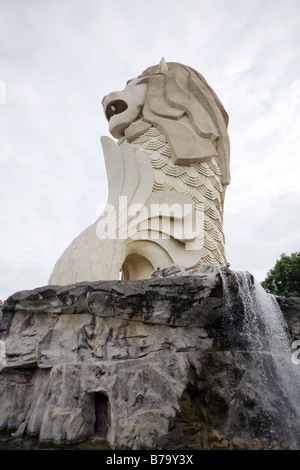 Merlion. Sentosa Island. Singapur Stockfoto