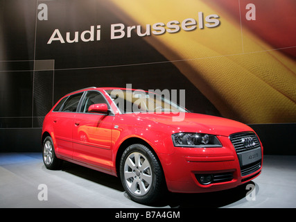 Audi A3 zu Beginn der Produktion Zeremonie am 30.05.2007 im Audi AG Werk in Brüssel, Belgien Stockfoto