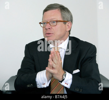 Driese, Vorsitzender des Vorstands der DVB Bank AG in Frankfurt Am Main, Hessen, Deutschland, Europa Stockfoto
