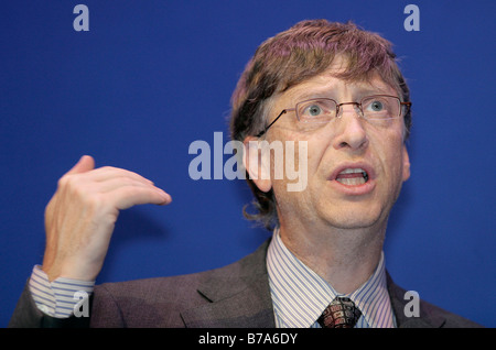 Bill Gates, Gründer und Präsident von Microsoft im 6. November 2006 in München, Bayern, Deutschland, Europa Stockfoto