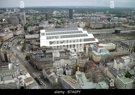 Bahnhofsviertel und dem Hauptbahnhof in Frankfurt am Main, Hessen, Deutschland, Europa Stockfoto
