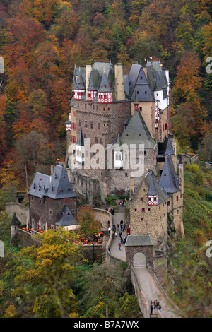 Burg Eltz, Burg Eltz, Muenstermaifeld, Rheinland-Pfalz, Deutschland, Europa Stockfoto