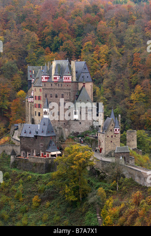 Burg Eltz, Burg Eltz, Muenstermaifeld, Rheinland-Pfalz, Deutschland, Europa Stockfoto